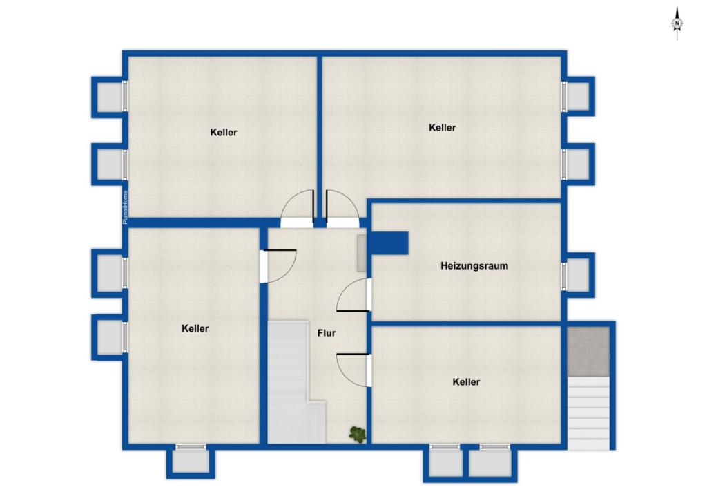 Grundriss Kellergeschoss