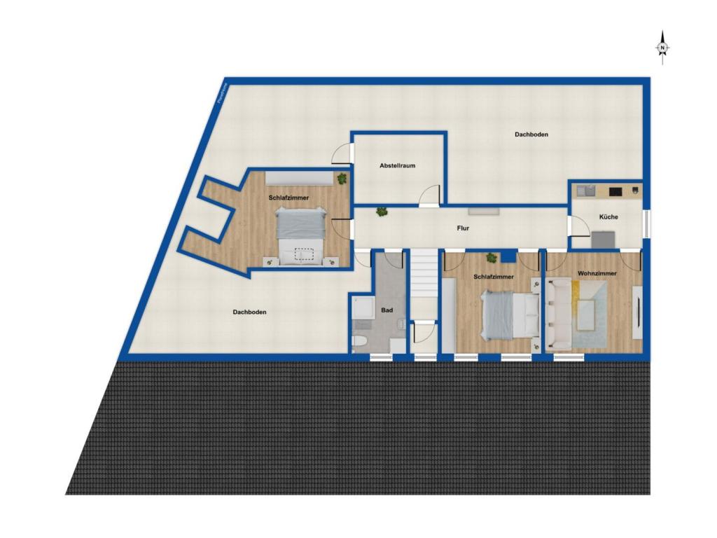 Grundriss Dachgeschoss