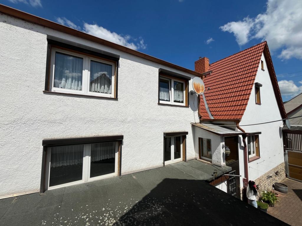 Blick aufs Haus