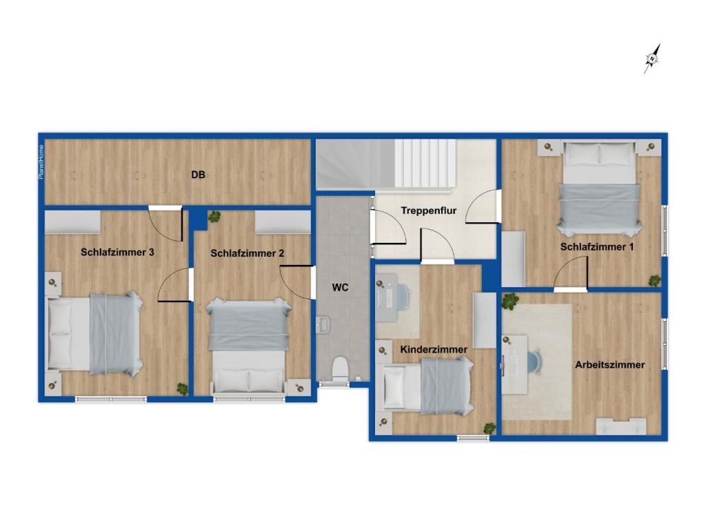 Grundriss - Dachgeschoss