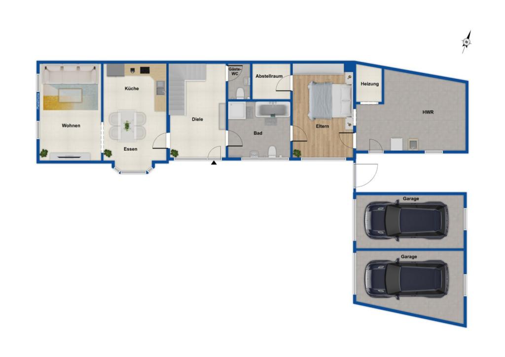 Grundriss Erdgeschoss