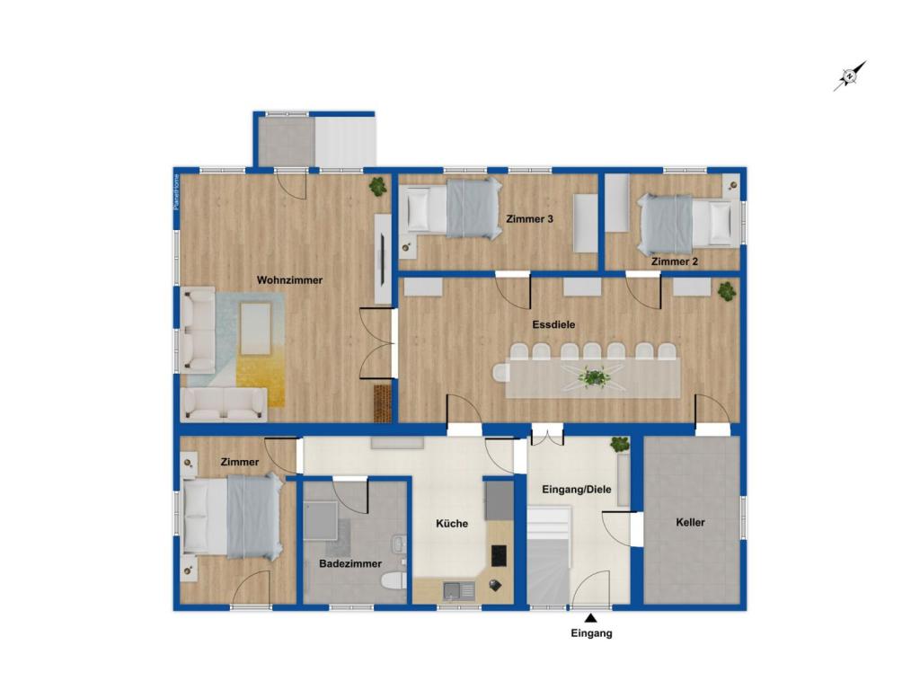 Grundriss Erdgeschoss