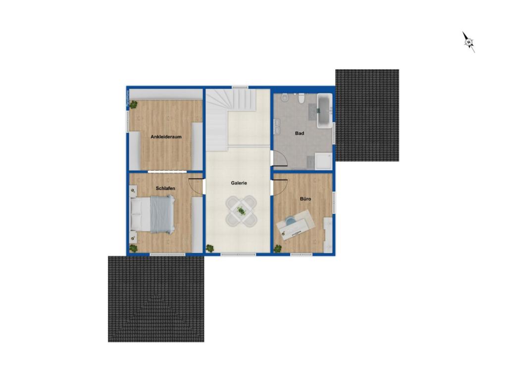 Grundriss Obergeschoss