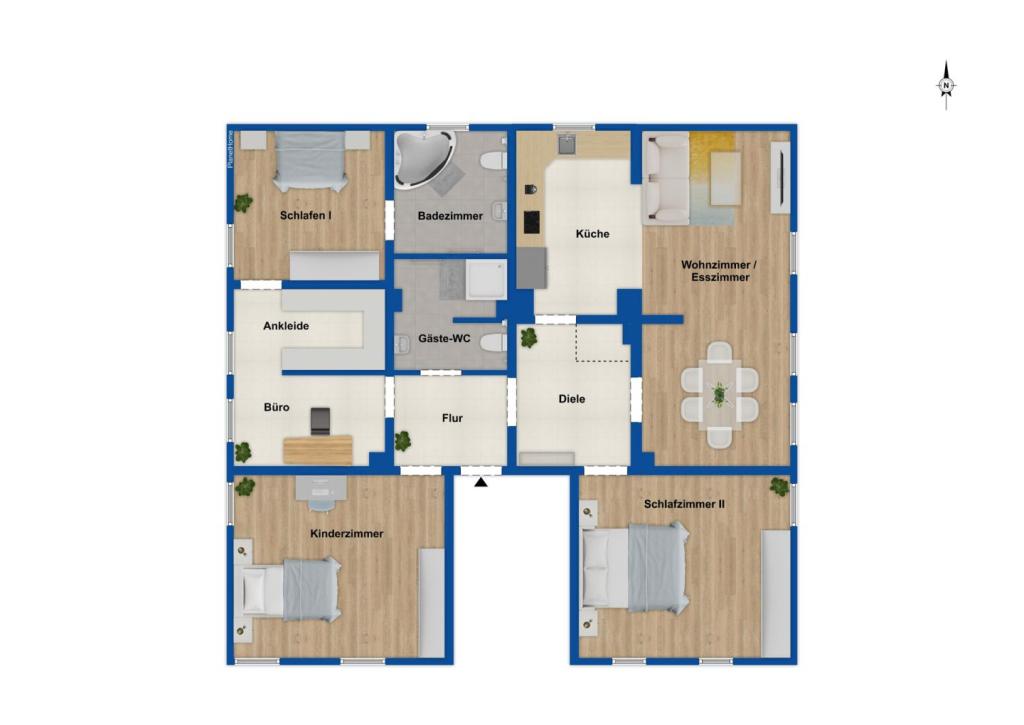 Grundriss Dachgeschoss