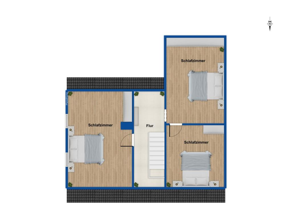 Grundriss - Dachgeschoss