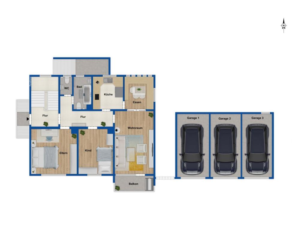 Grundriss Erdgeschoss