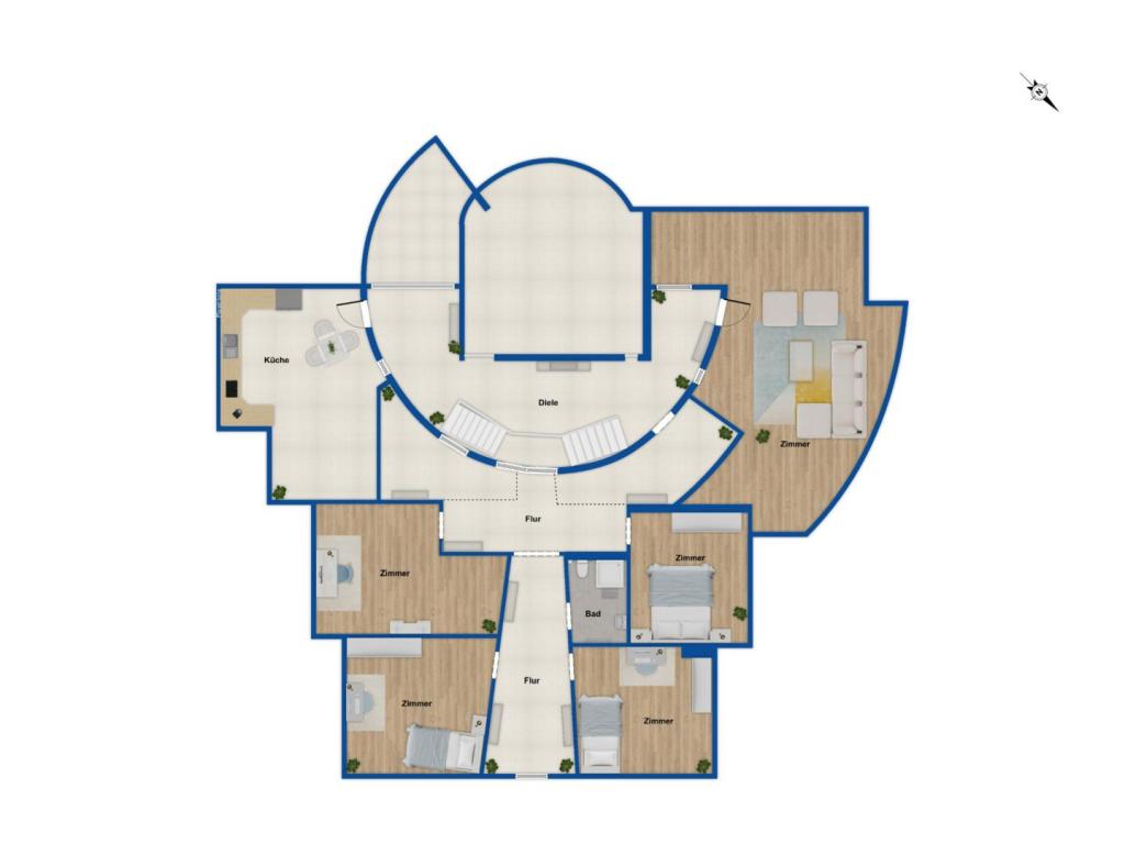 Grundriss Obergeschoss