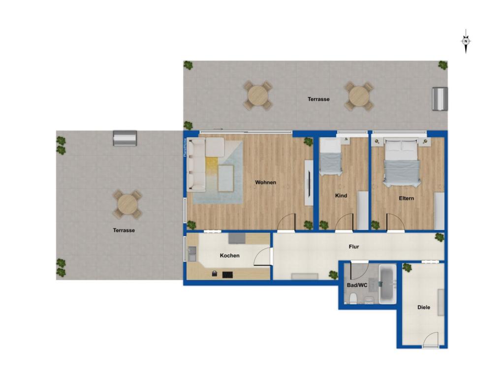 Grundriss Erdgeschoss