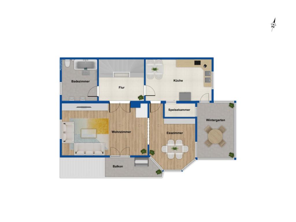 Grundriss Erdgeschoss