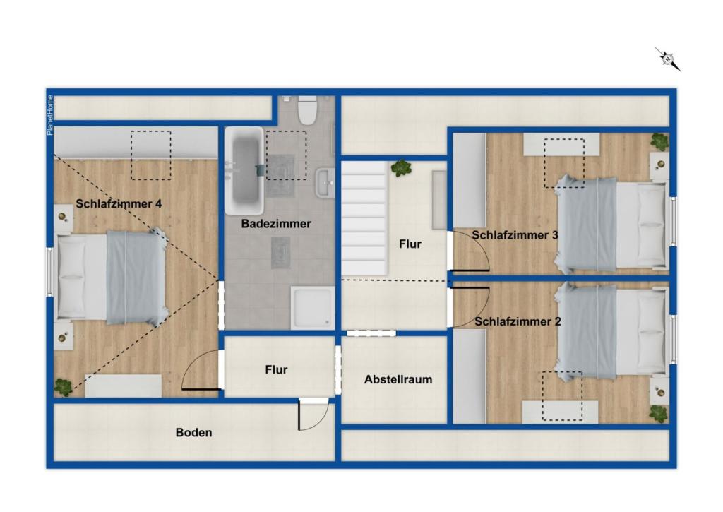 Grundriss Dachgeschoss