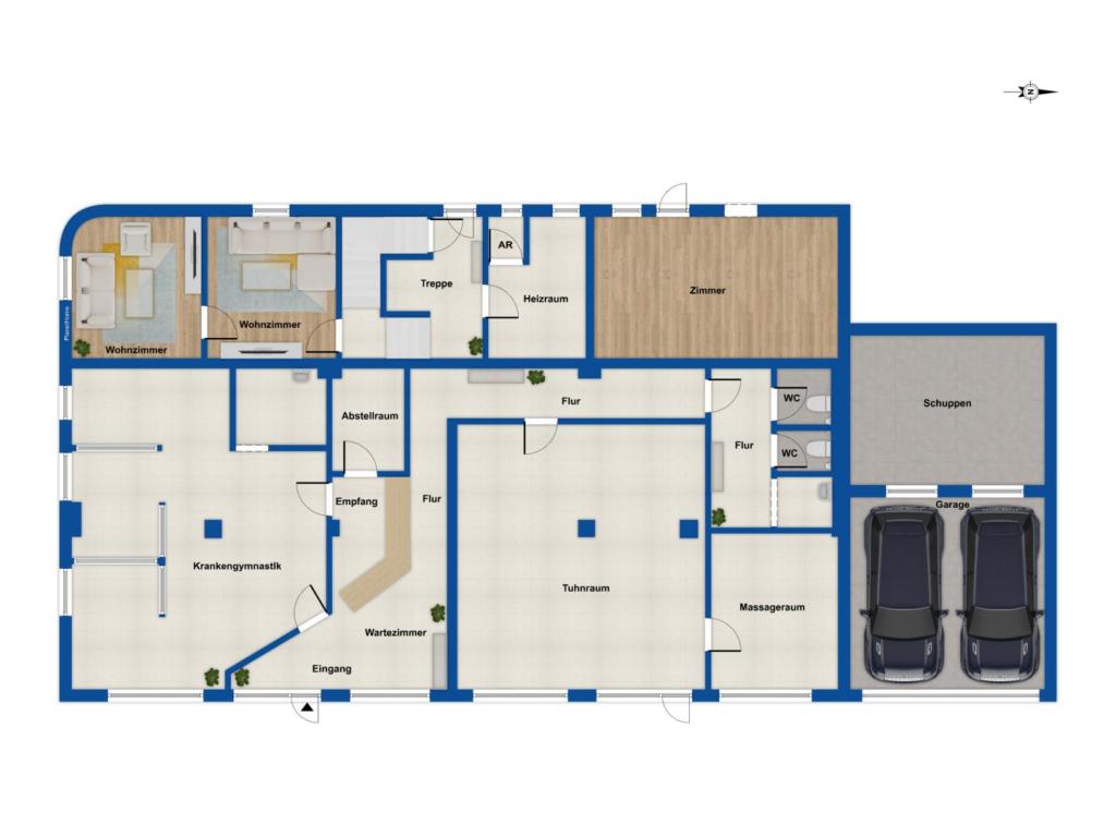 Grundriss - Erdgeschoss