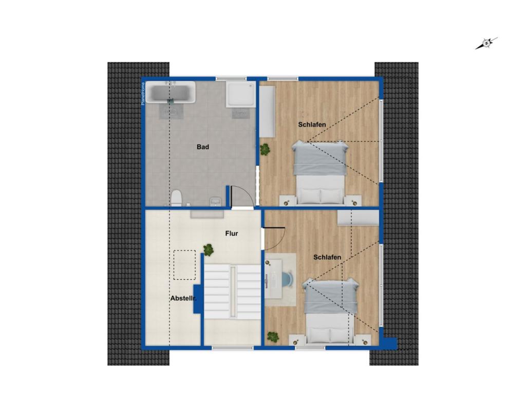 Grundriss Dachgeschoss