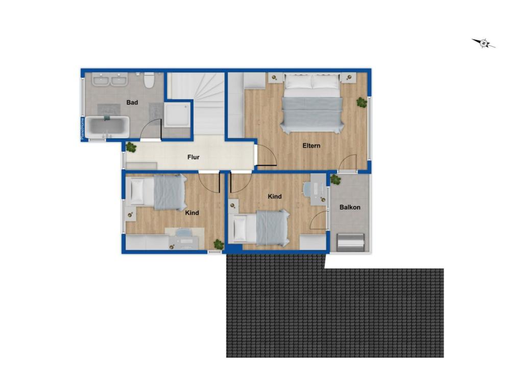 Grundriss Dachgeschoss