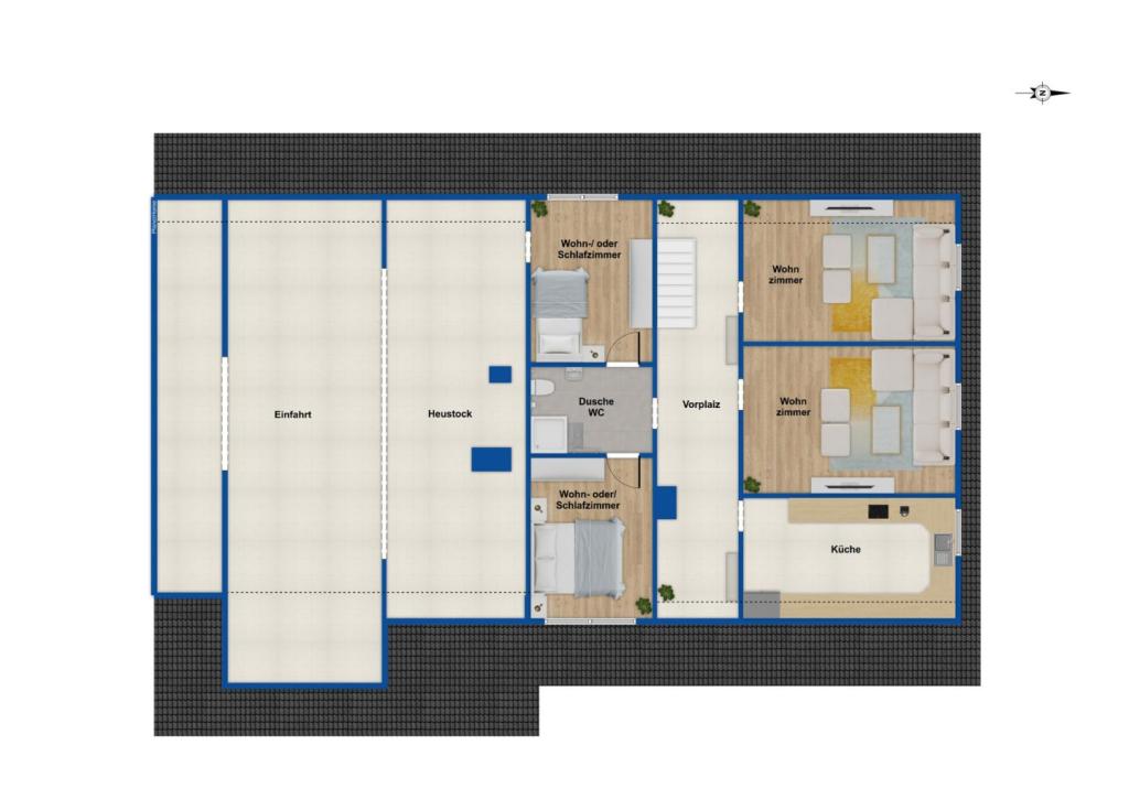 Grundriss Dachgeschoss