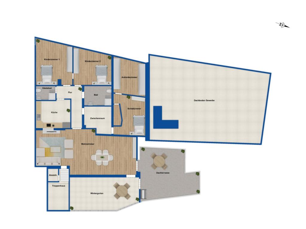 Grundriss 2. Obergeschoss