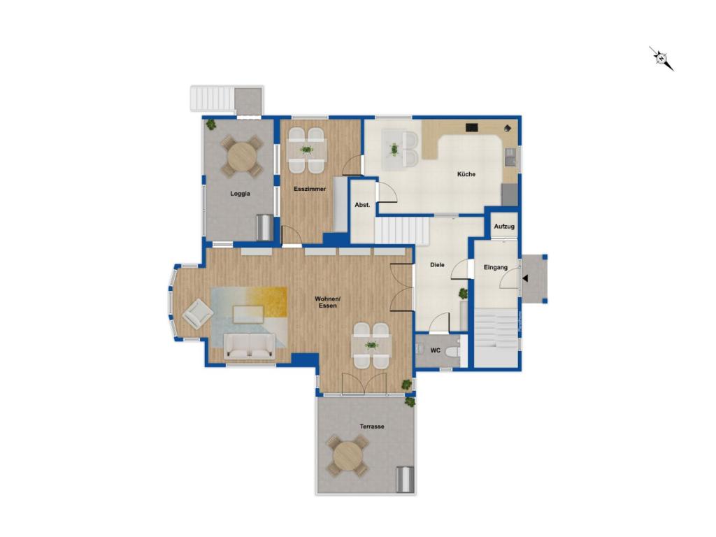 Grundriss Erdgeschoss