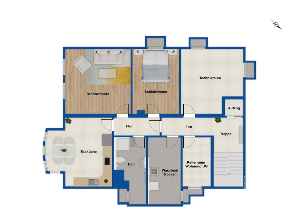 Grundriss Untergeschoss