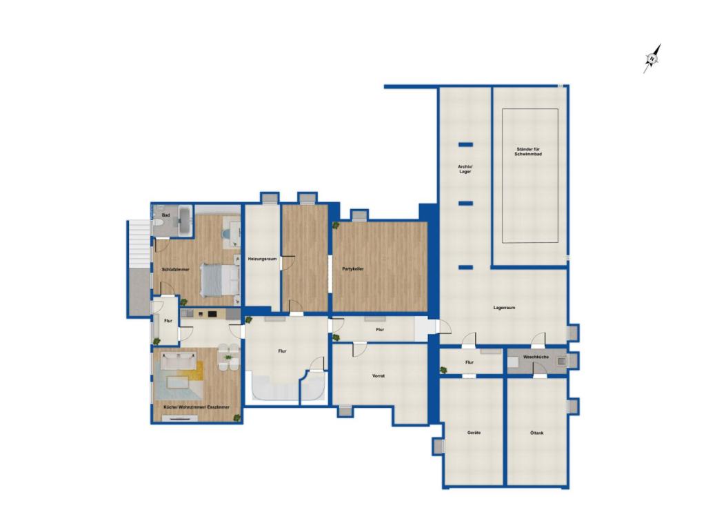 Grundriss Kellergeschoss
