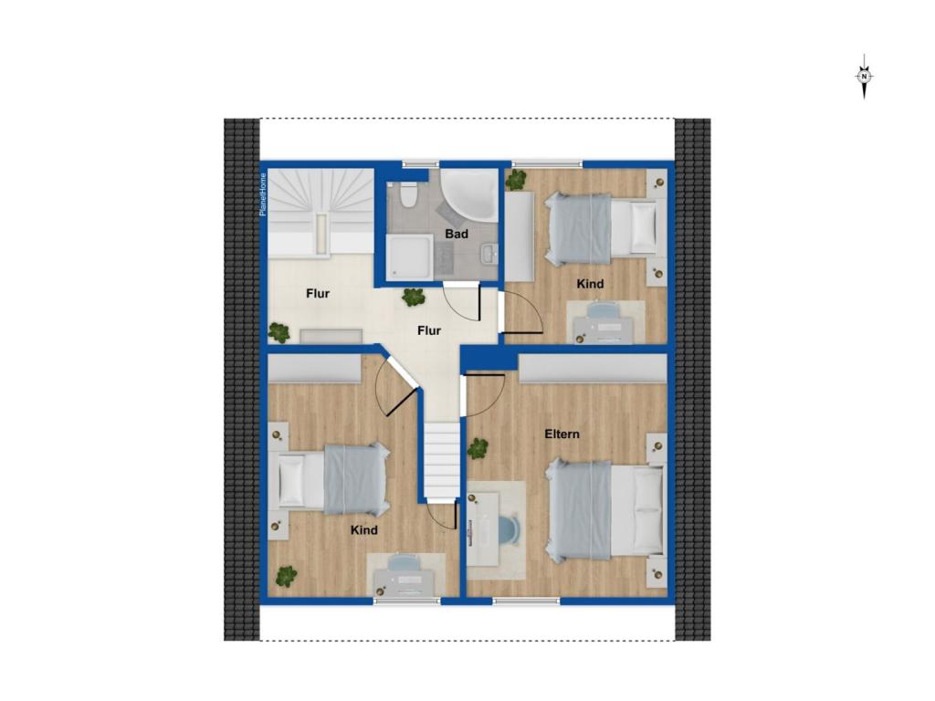 Grundriss Dachgeschoss