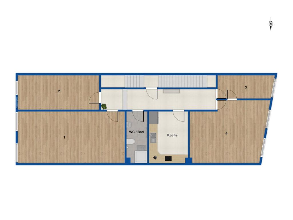 Grundriss 1. Obergeschoss