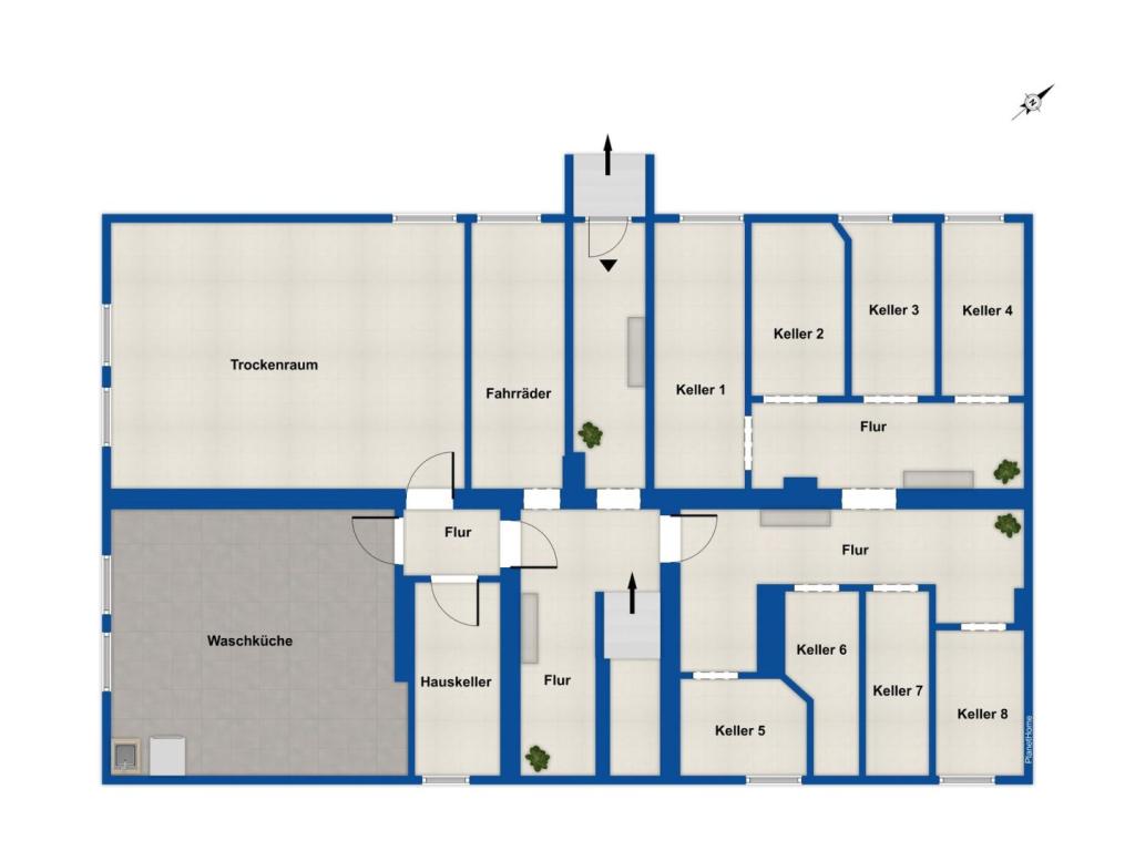 Grundriss Kellergeschoss