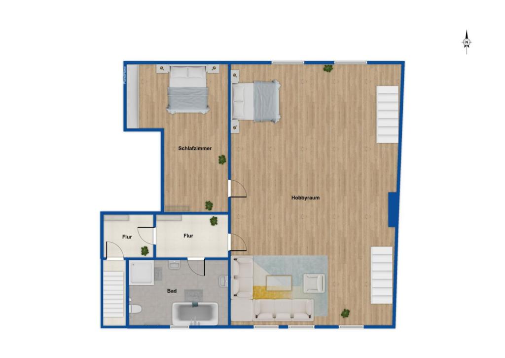 Grundriss 4. Obergeschoss