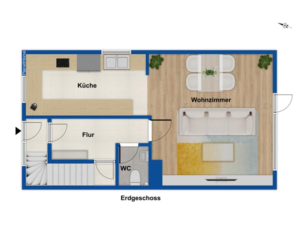 Grundriss Erdgeschoss