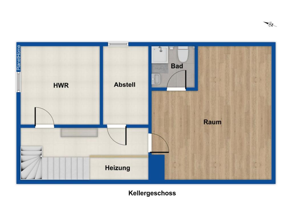 Grundriss Keller