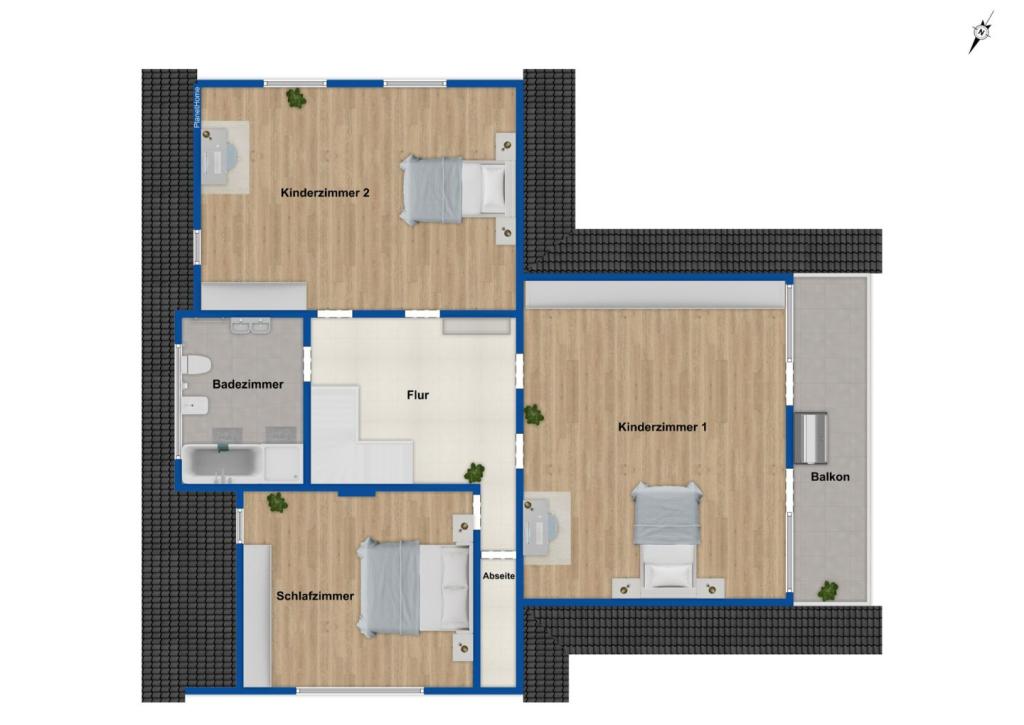 Grundriss Dachgeschoss