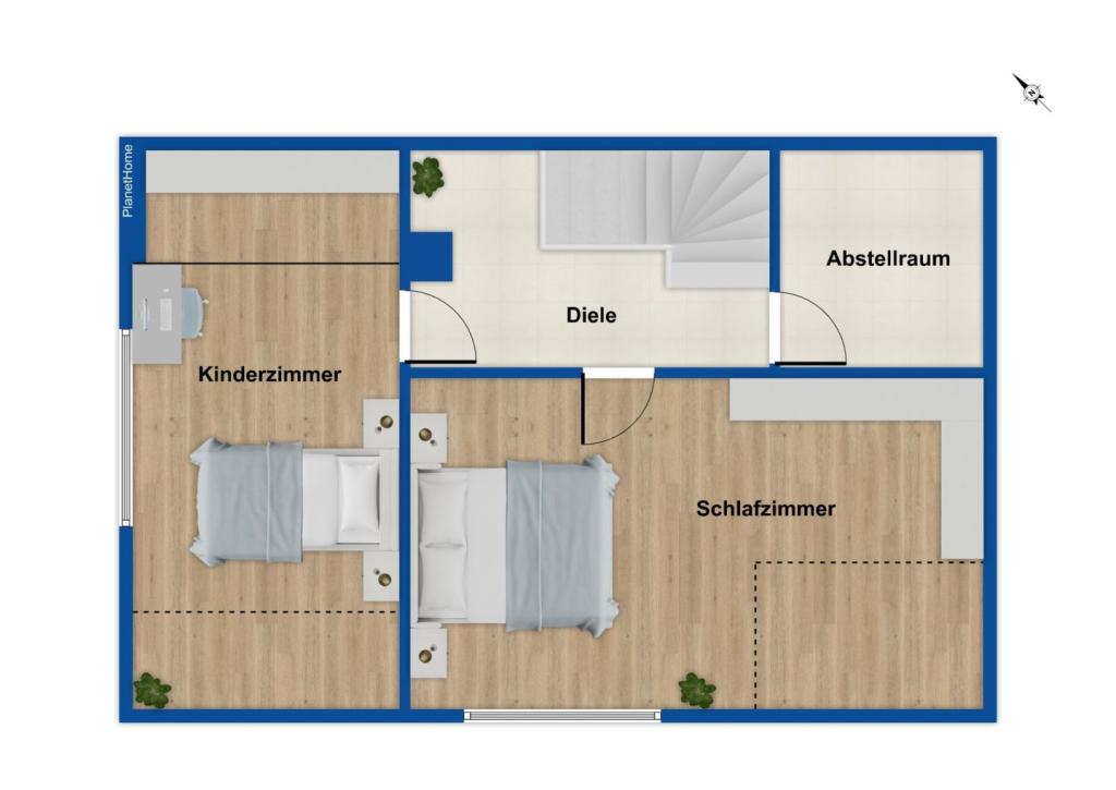 Grundriss - Dachgeschoss