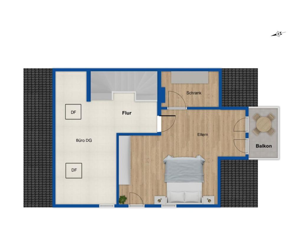 Grundriss Dachgeschoss