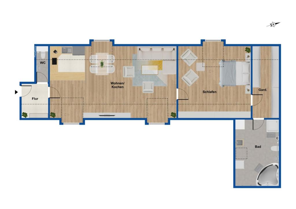 Grundriss 4.Obergeschoss