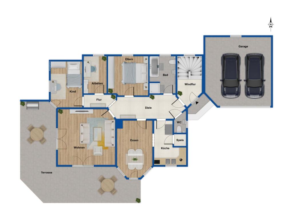 Grundriss Erdgeschoss