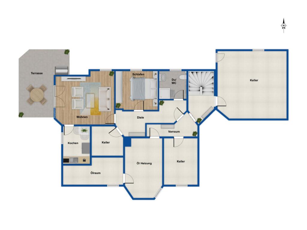 Grundriss Untergeschoss