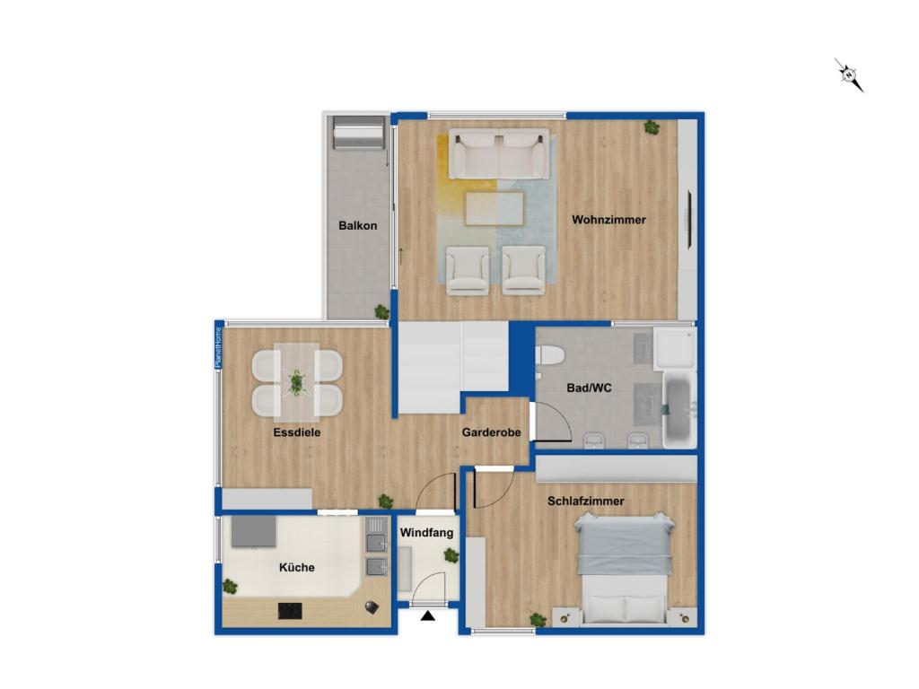 Grundriss Erdgeschoss