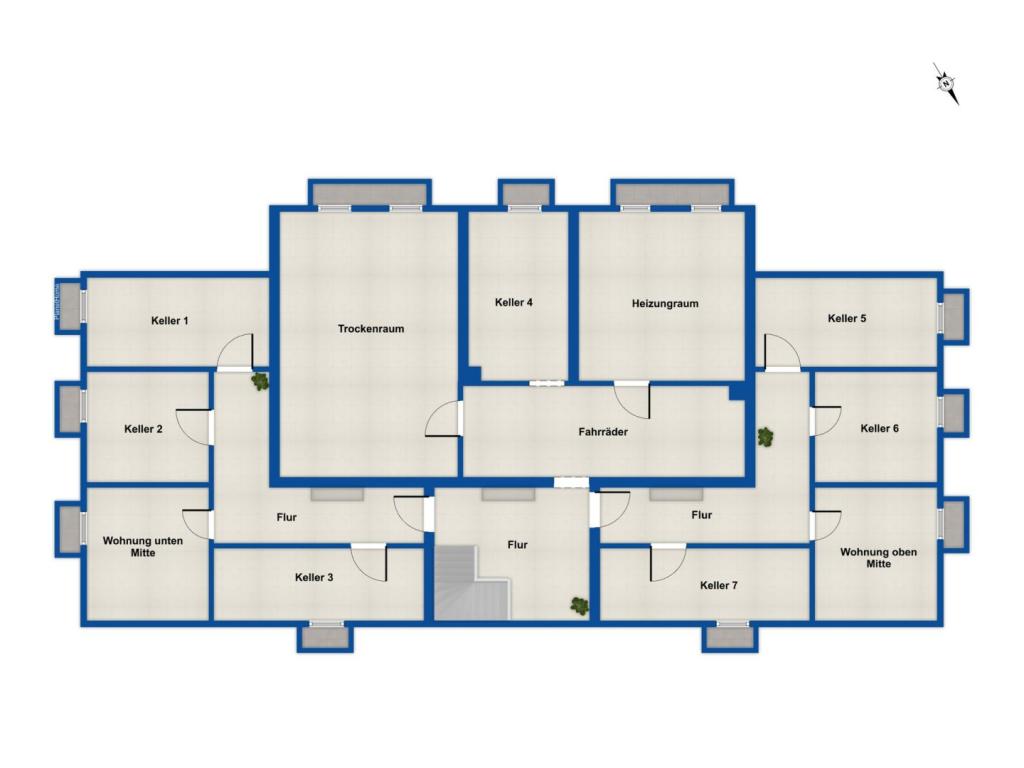 Grundriss Kellergeschoss