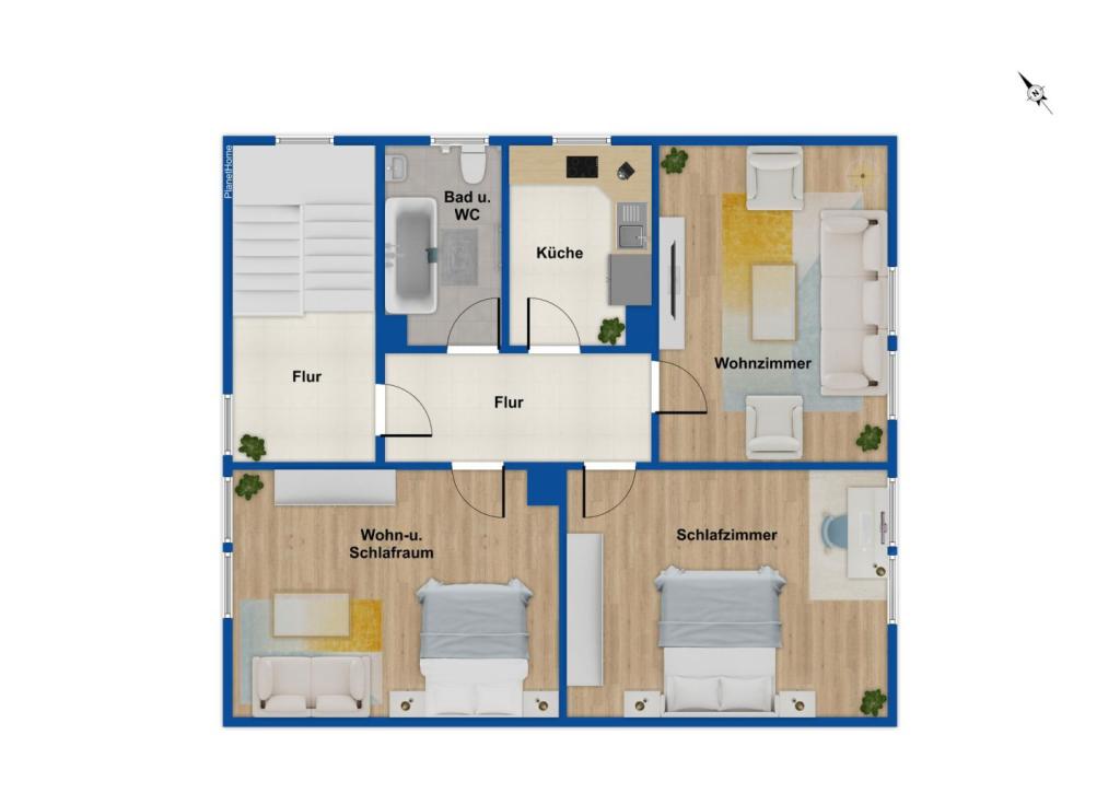 Grundriss Dachgeschoss