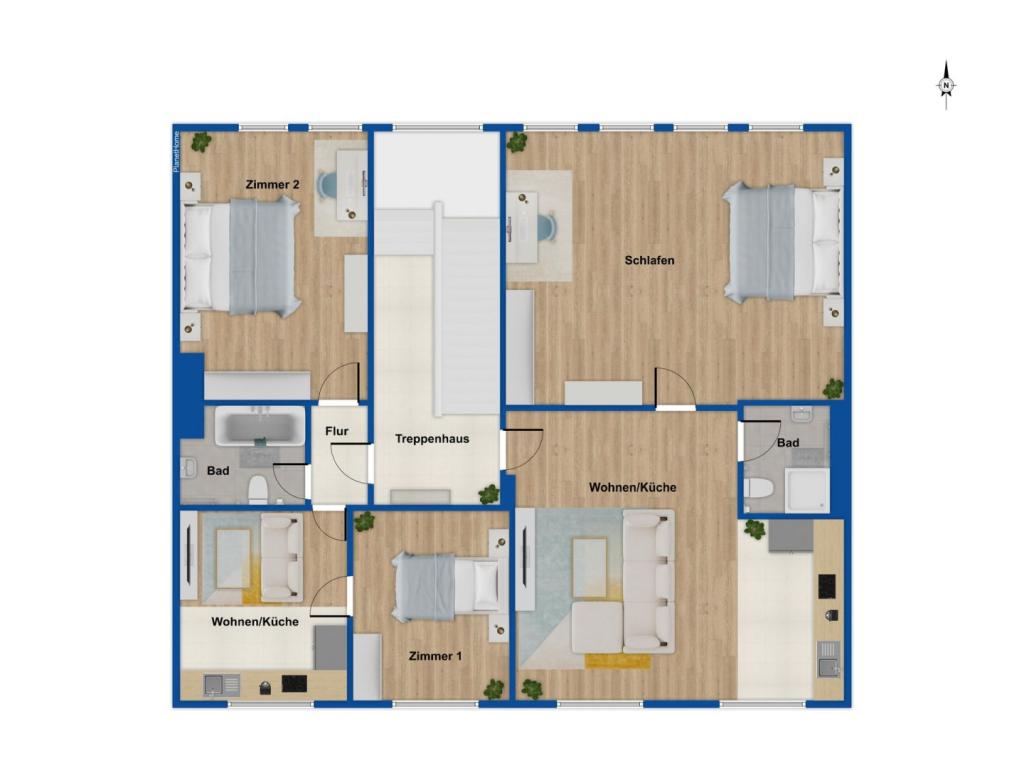 Grundriss 2. Obergeschoss