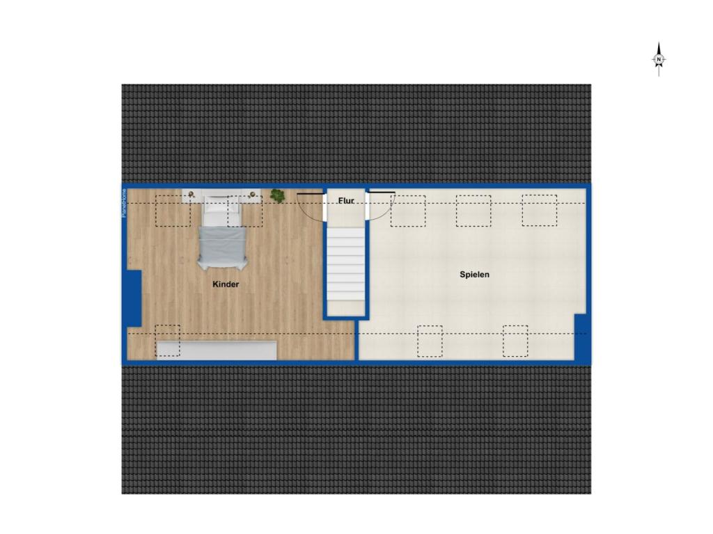 Grundriss Maisonette DG