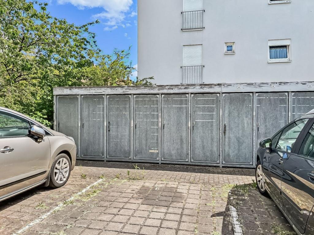 Abschließbarer Fahrradraum
