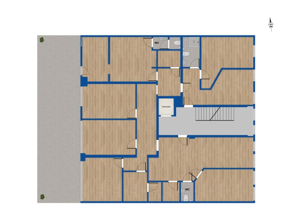 Grundriss - 1. Obergeschoss