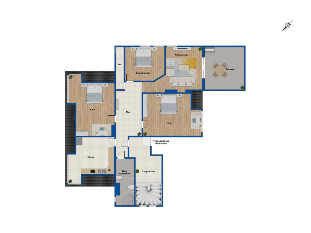 Grundriss 2. OG links