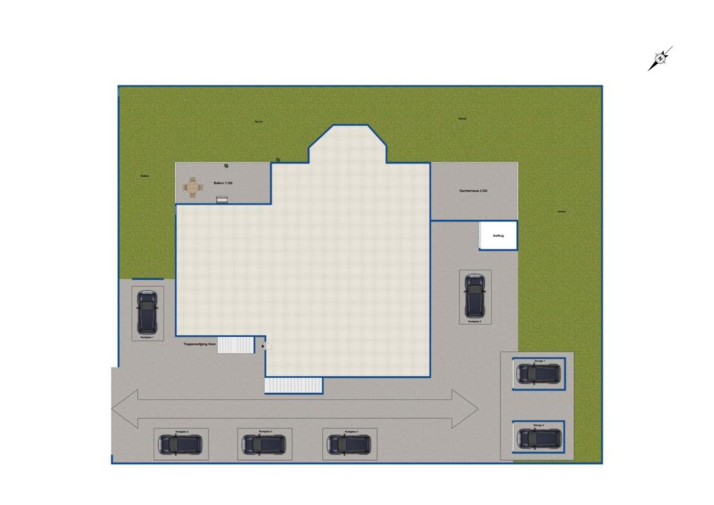 Grundriss Grundstück