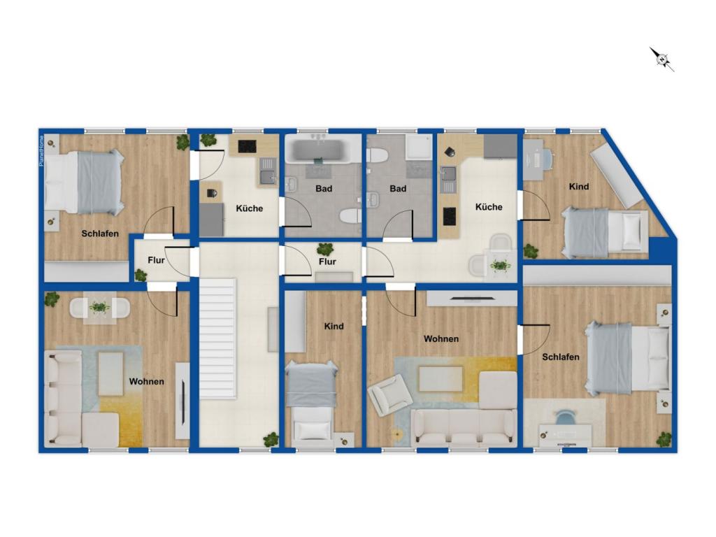 Grundriss Obergeschoss
