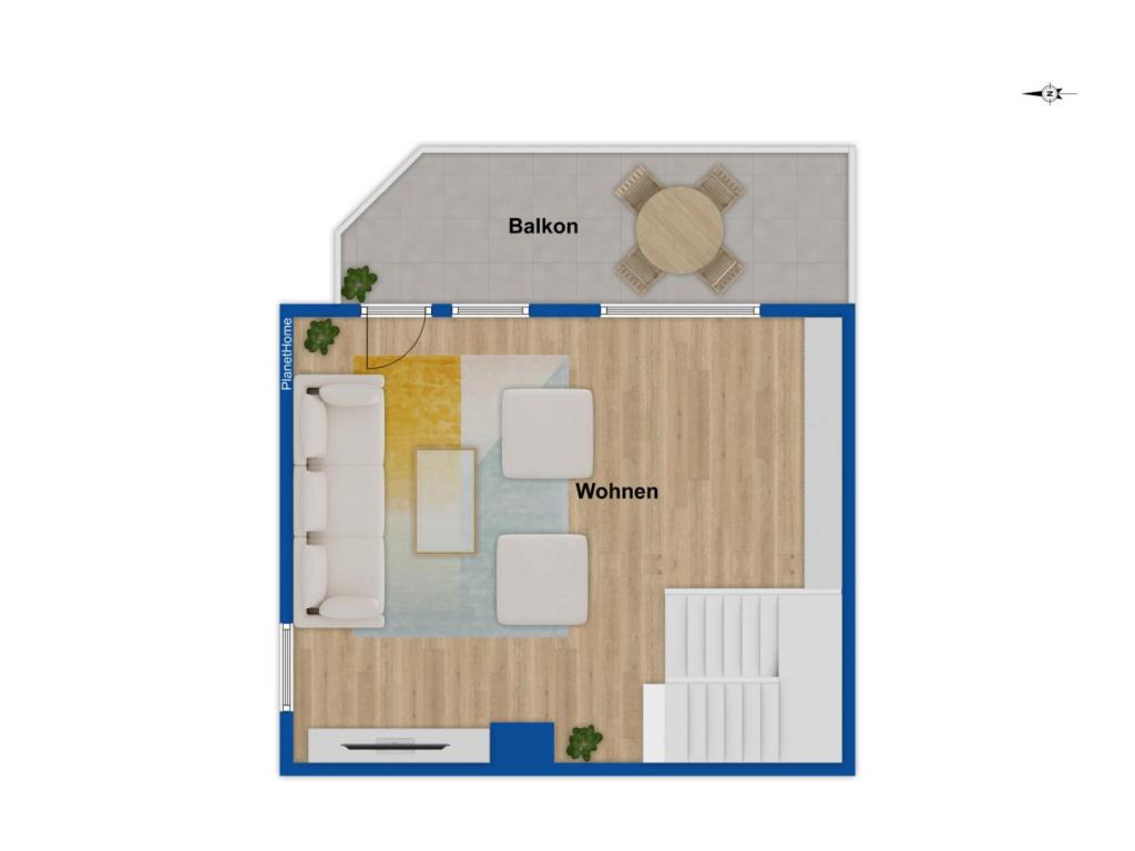 Grundriss Obergeschoss