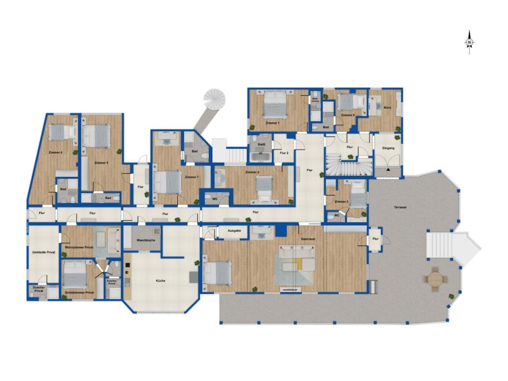 Grundriss Erdgeschoss