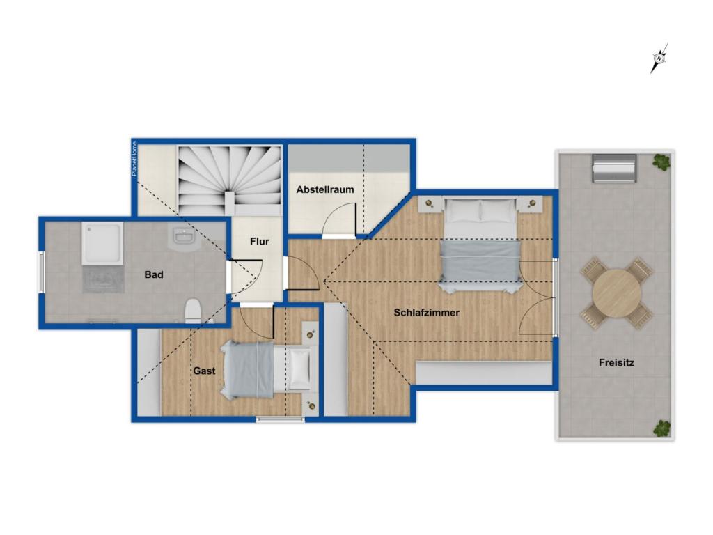 Grundriss Dachgeschoss