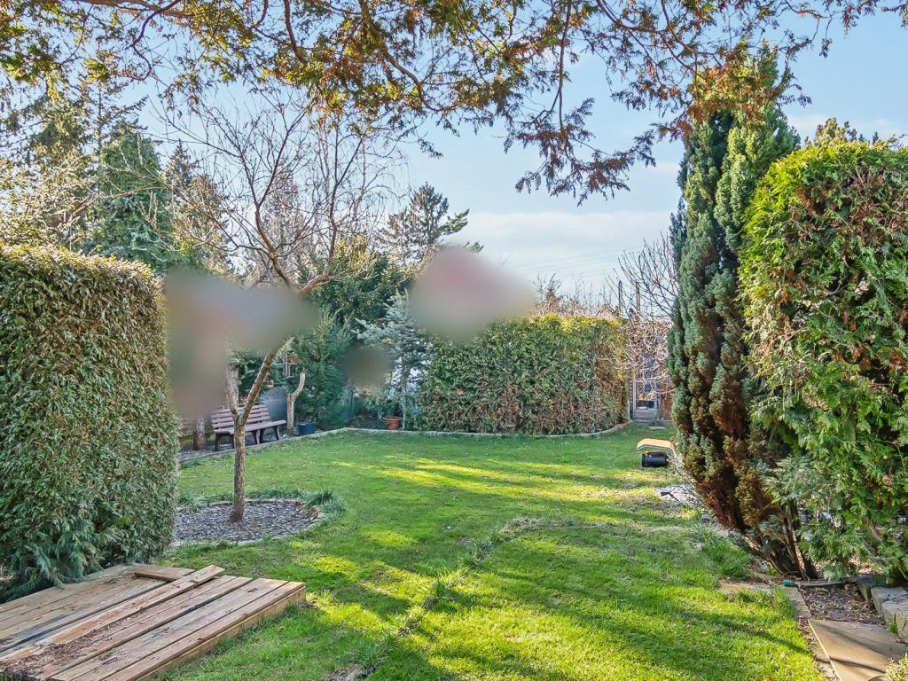 Garten nach Westen
