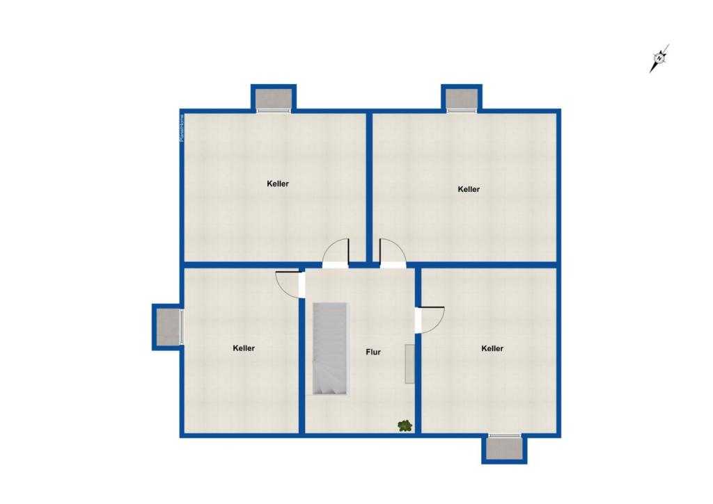 Grundriss Kellergeschoss