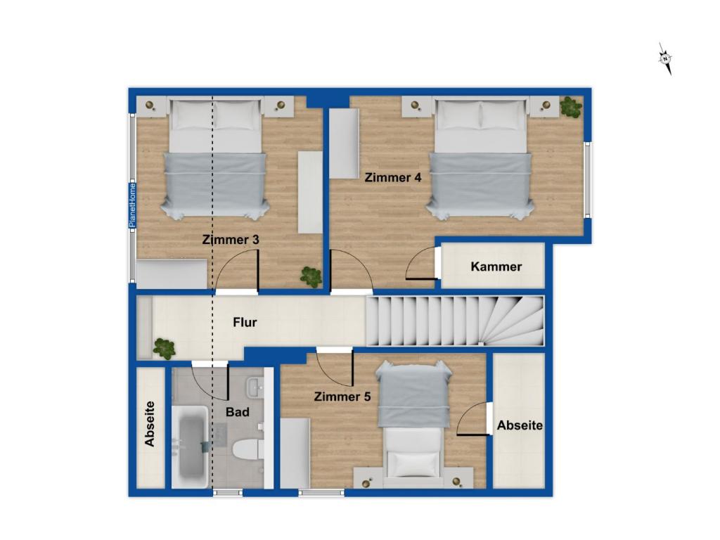 Grundriss Obergeschoss
